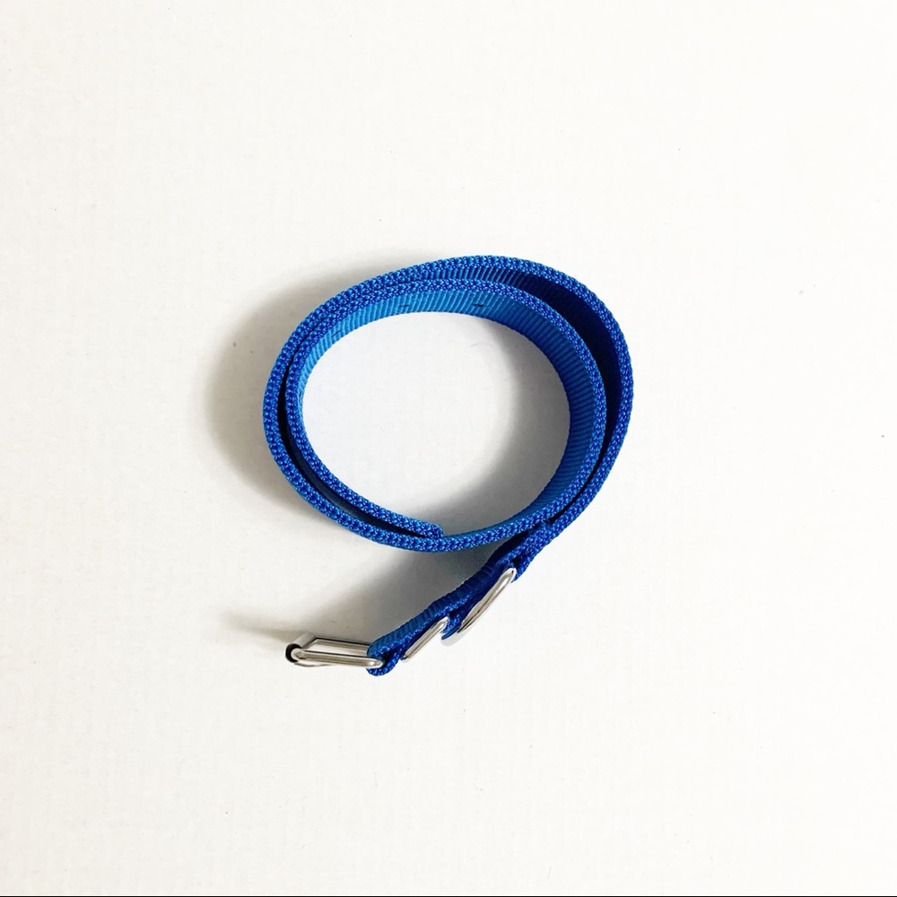 blue wide dog collar - Picture 3 of 7